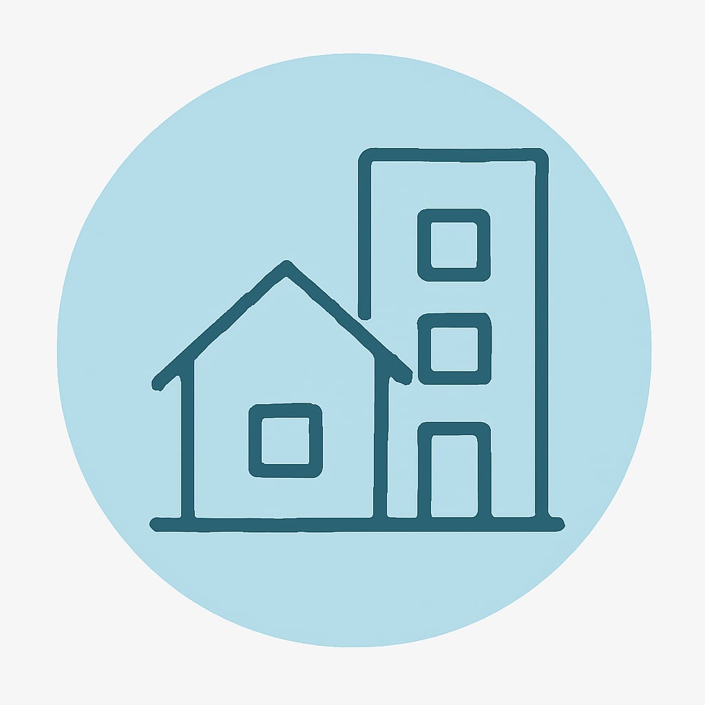 Icon representing property types