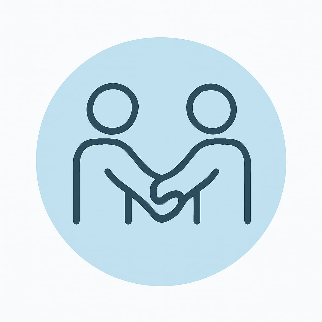 Community icon representing social bonds
