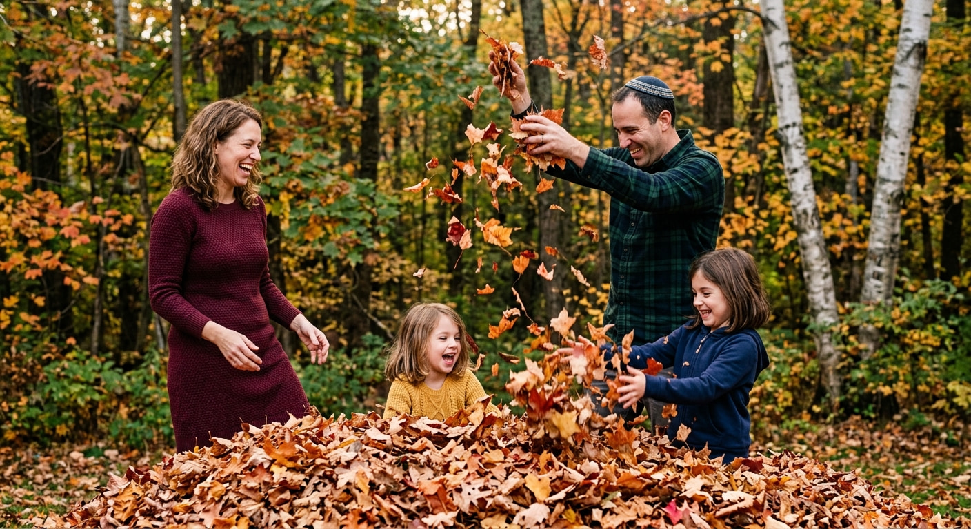 Family enjoying life in Zimrat