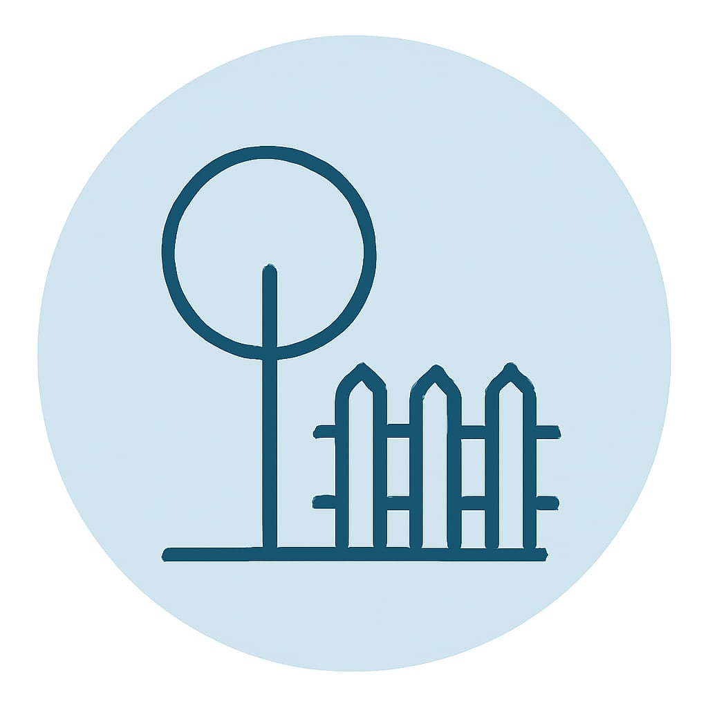 Space and privacy icon