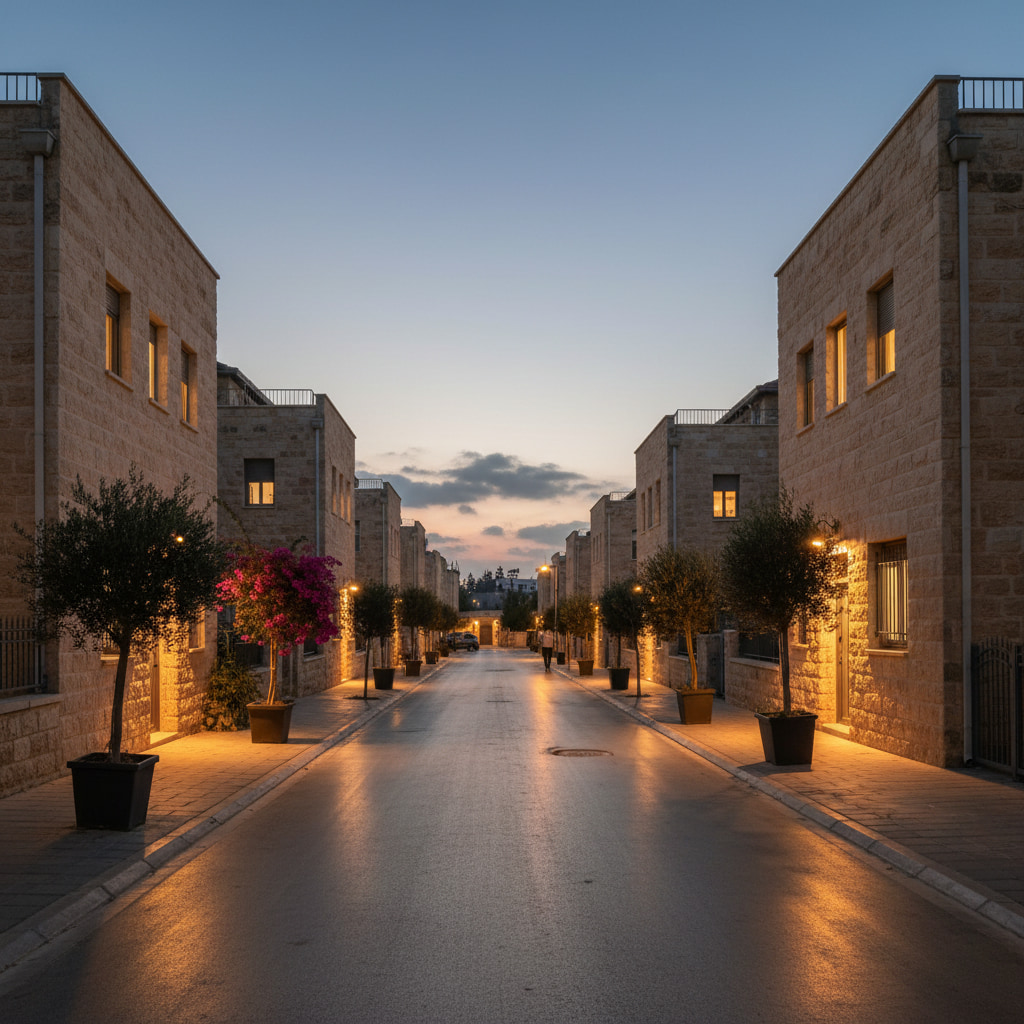 Low-density living in Hinanit