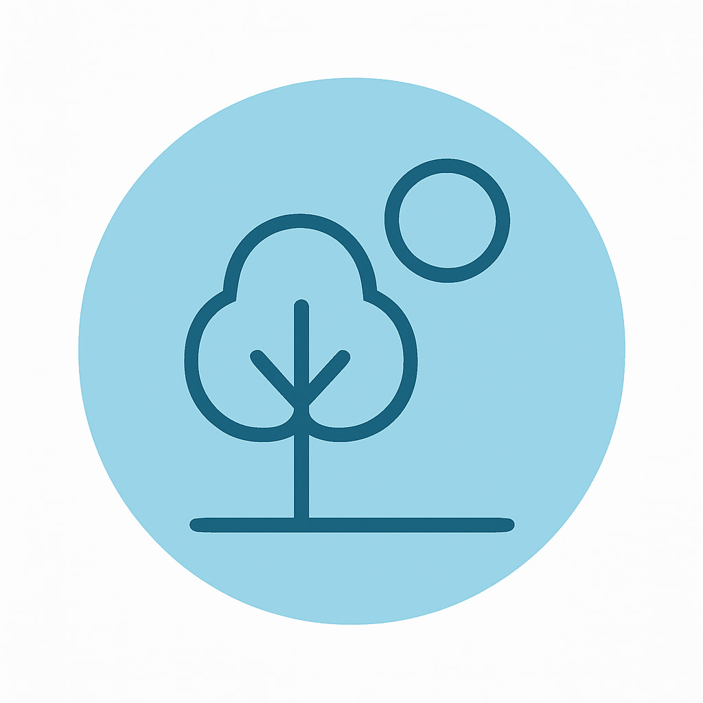 Icon representing nature