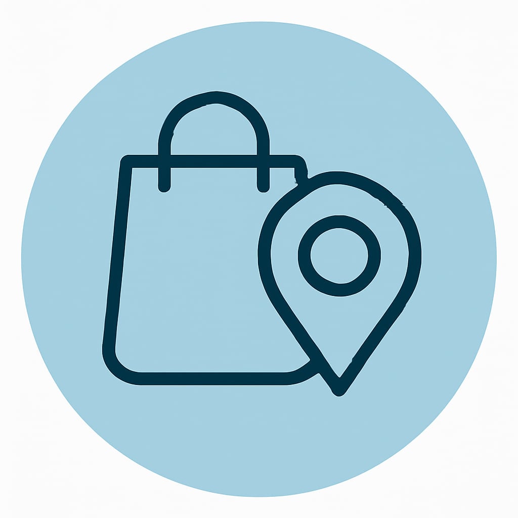 Services icon representing local and regional access