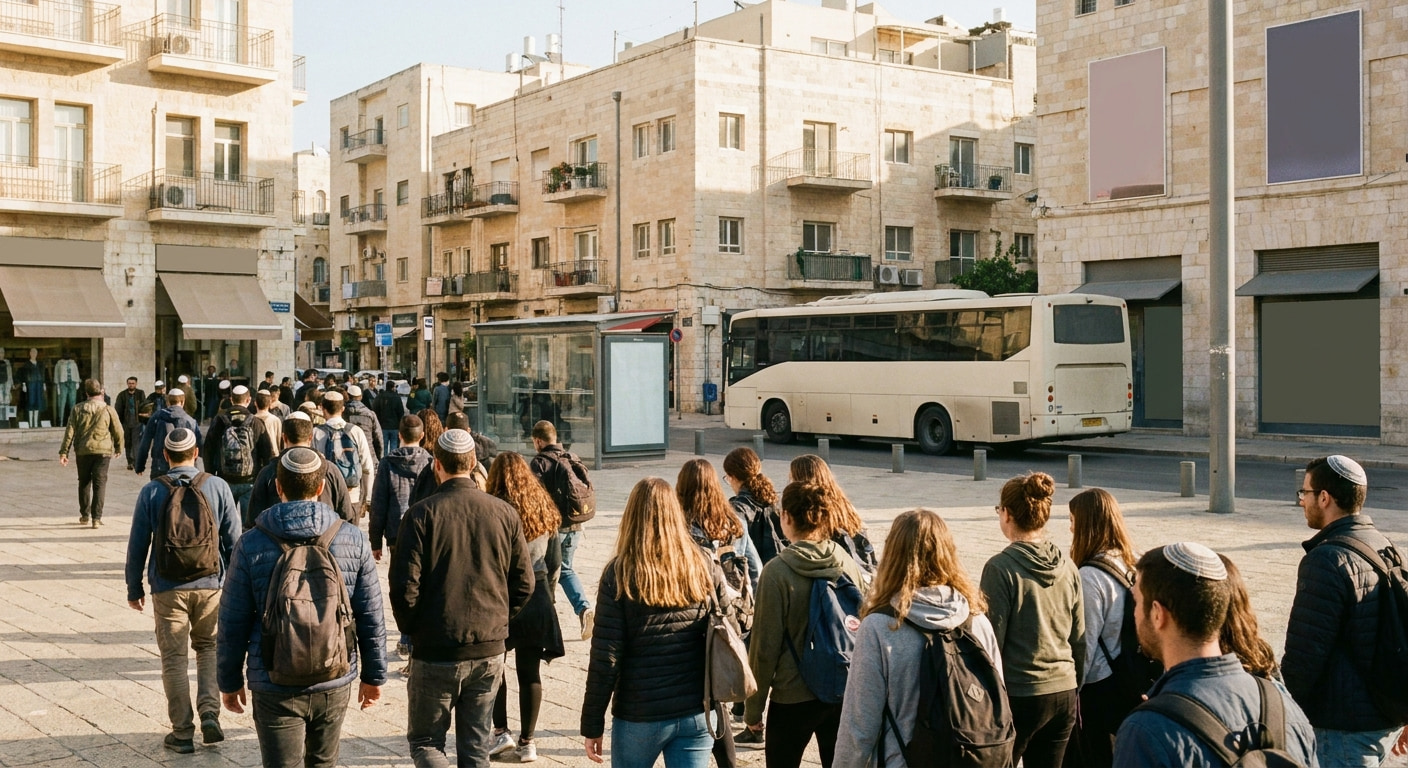 Community gathering in Betar Illit