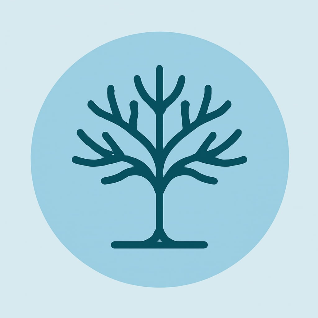 Nature icon representing space