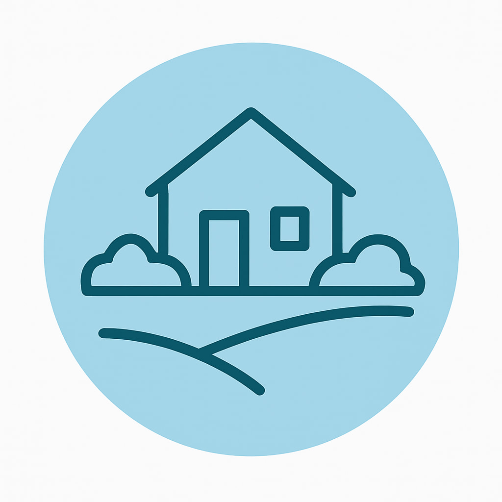 Icon representing space and privacy