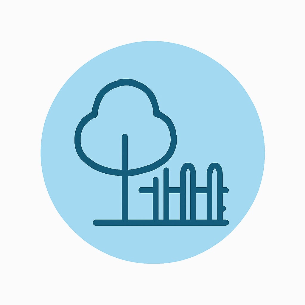 Space and privacy icon