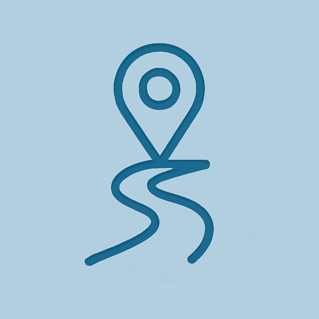 Icon representing practical location