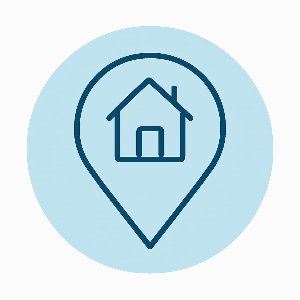 Practical location icon