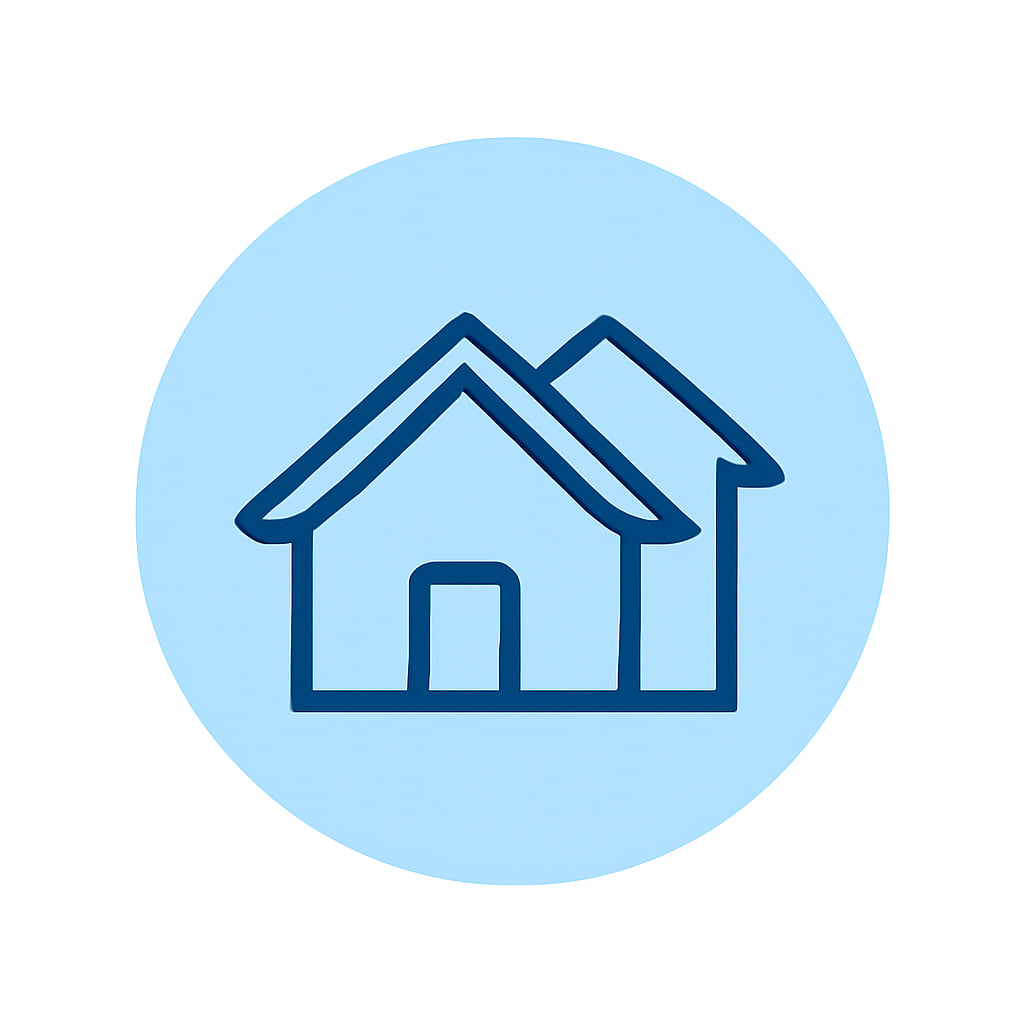 Property types icon representing diversity