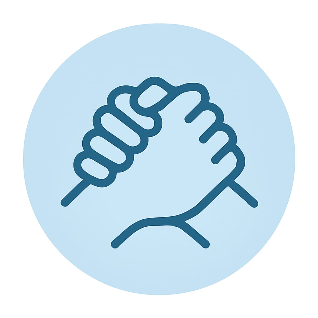 Community icon representing social connections