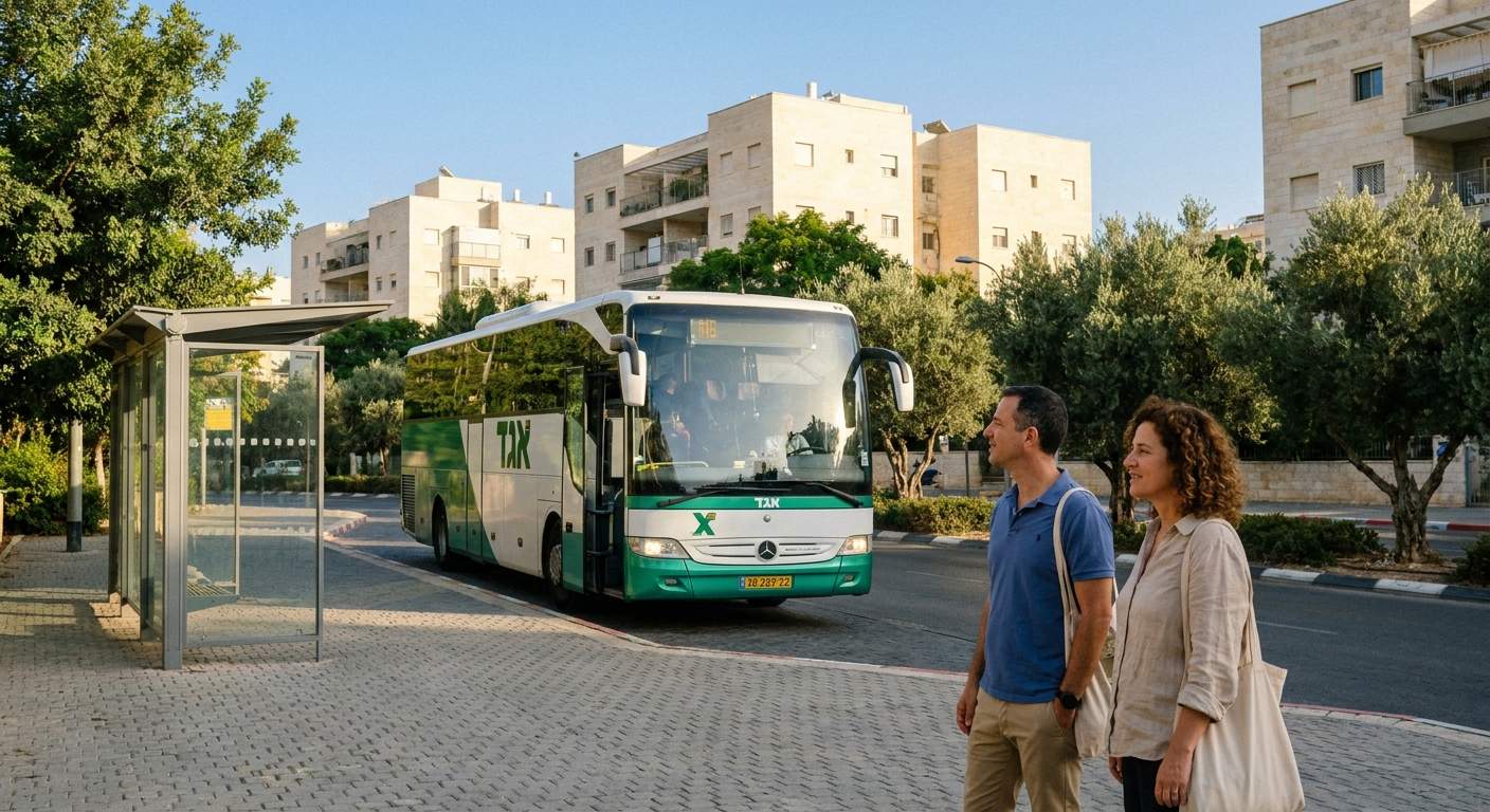 Transportation options in Bet Dagan