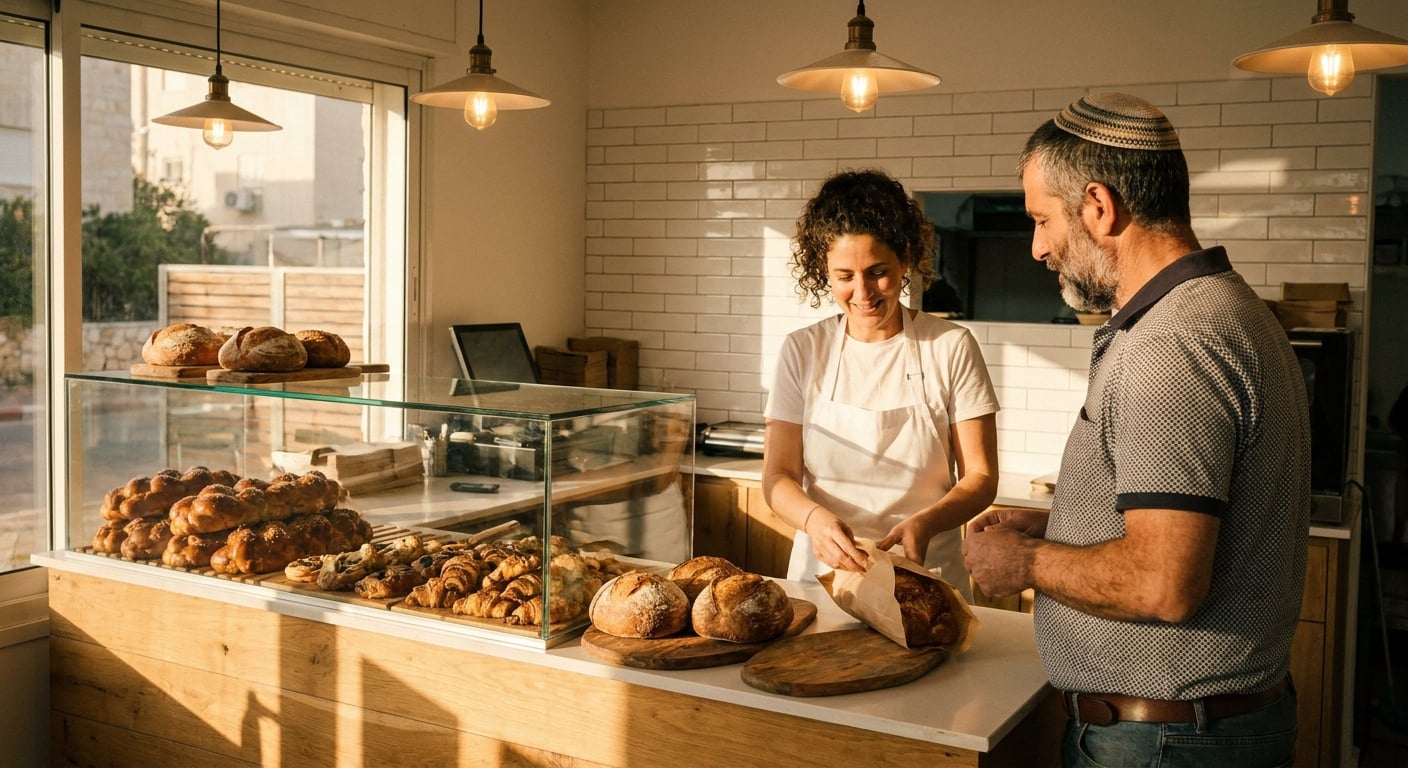 Community life scene in Ariel