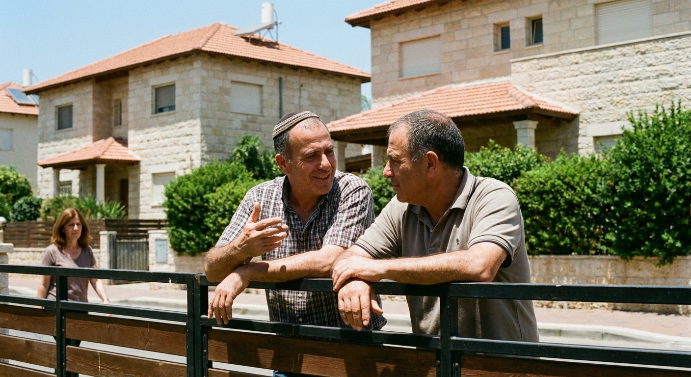 Low-density living scene in Elat