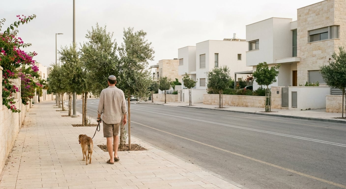 Low-density living in Merom Golan