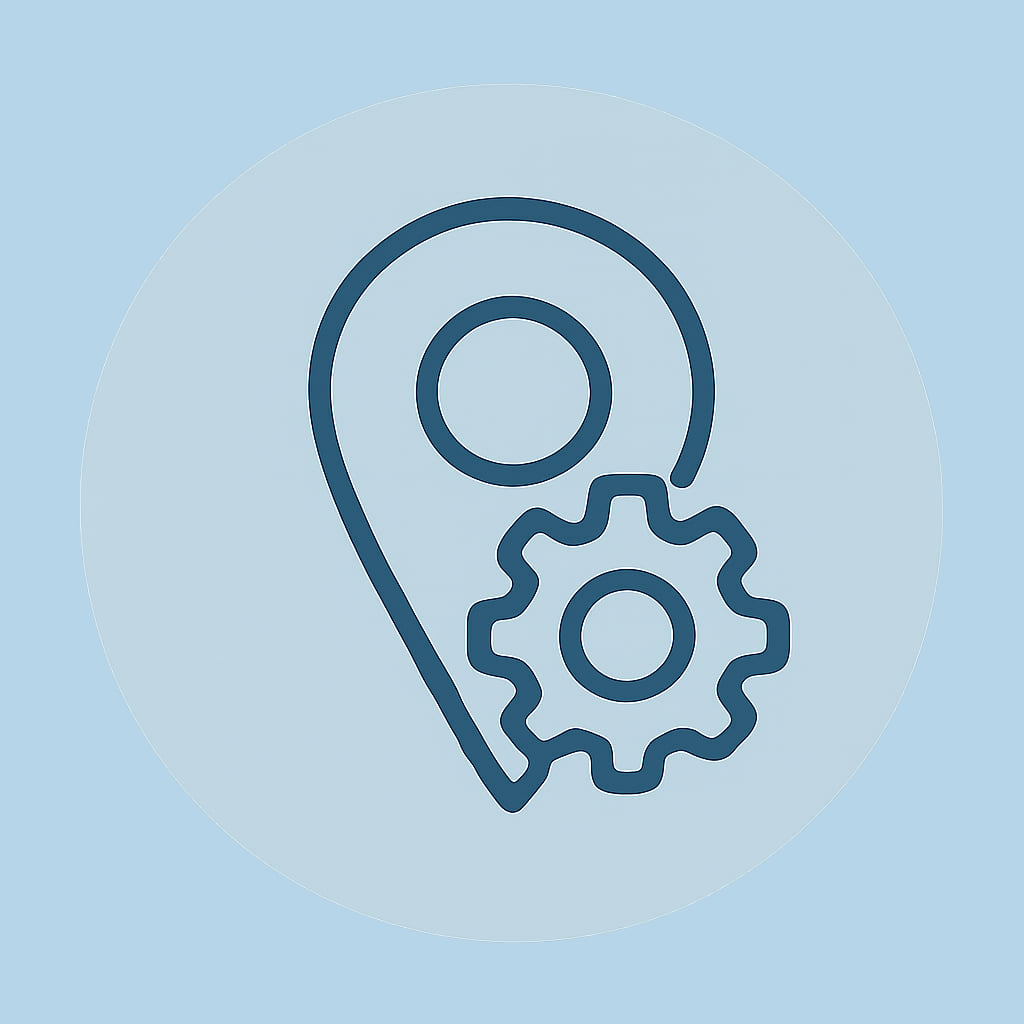 Icon representing easy access to amenities