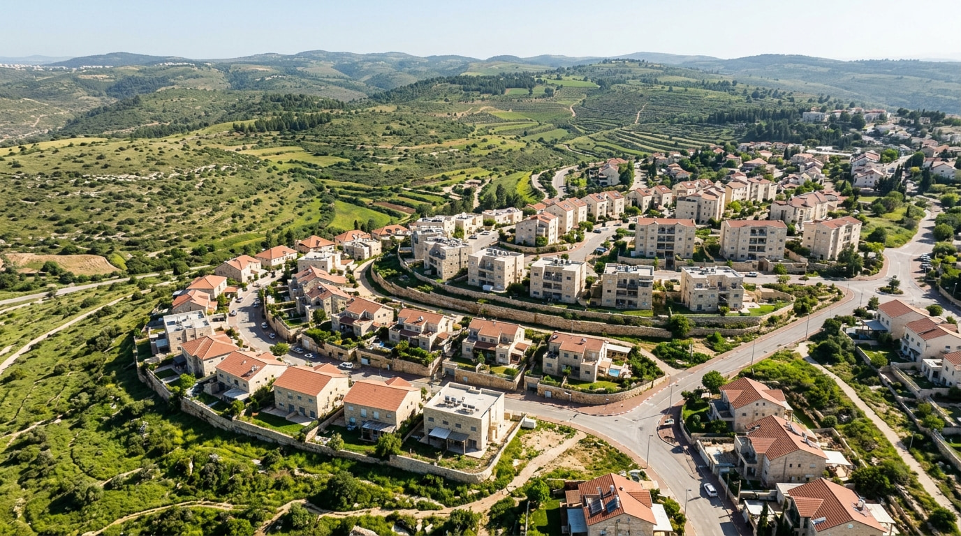 A scenic view of Shaked in Judea & Samaria