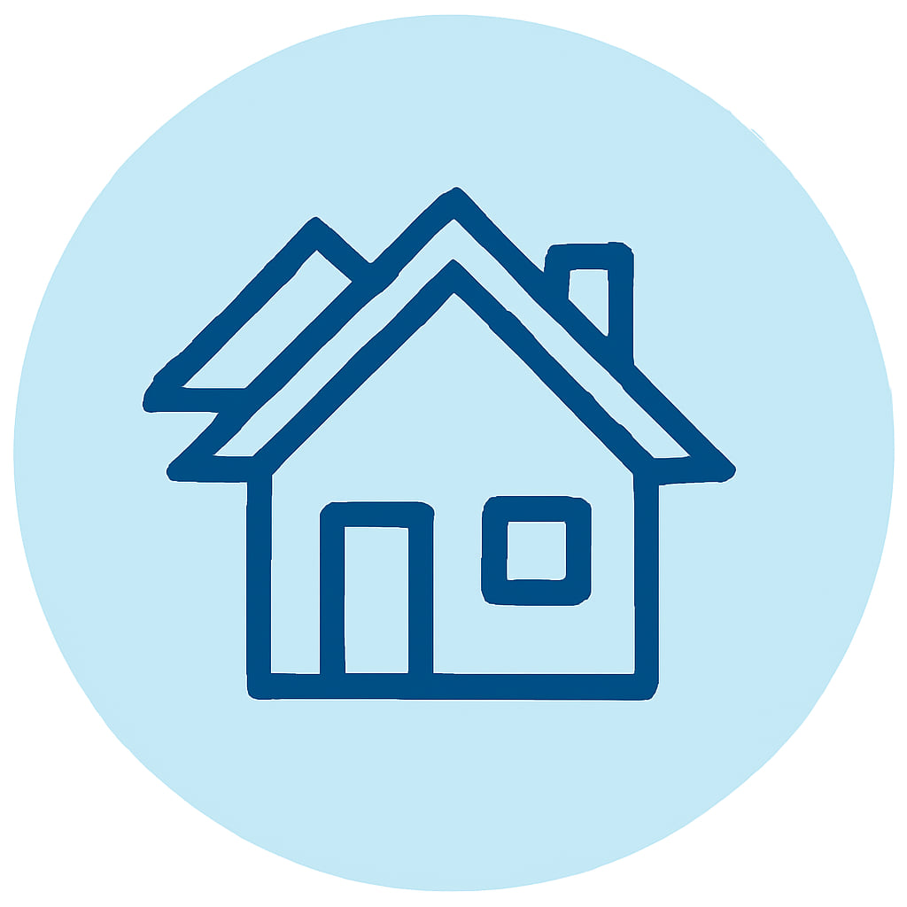 Property types icon representing diversity
