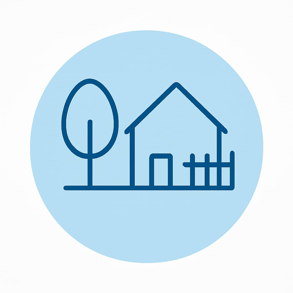 Space and privacy icon