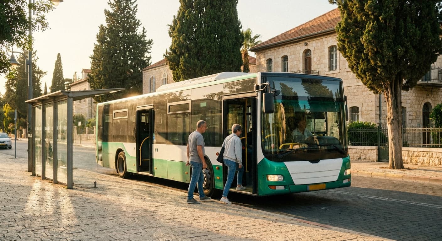 Transportation options in Zichron Yaakov