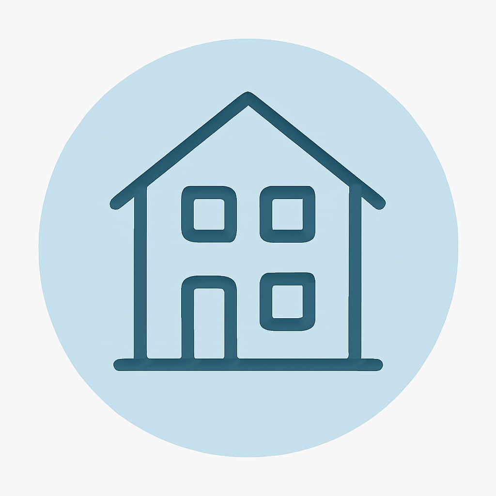 Icon representing diverse property types