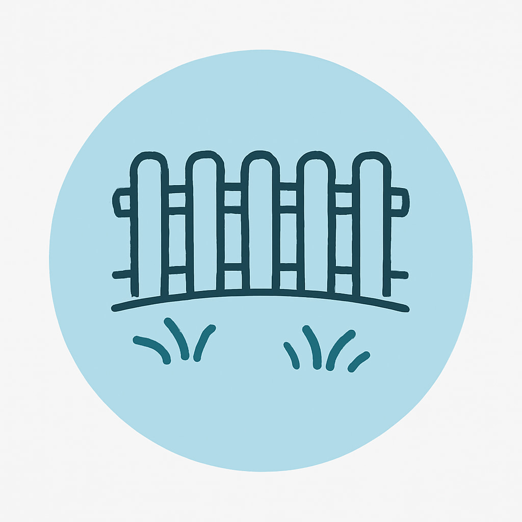 Icon representing space and privacy