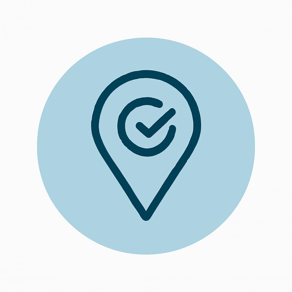 Icon representing local and regional services