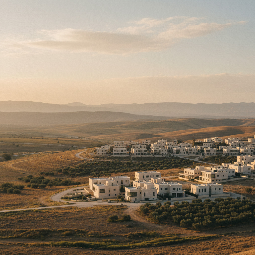A scenic view of Nir Akiva in the Southern District