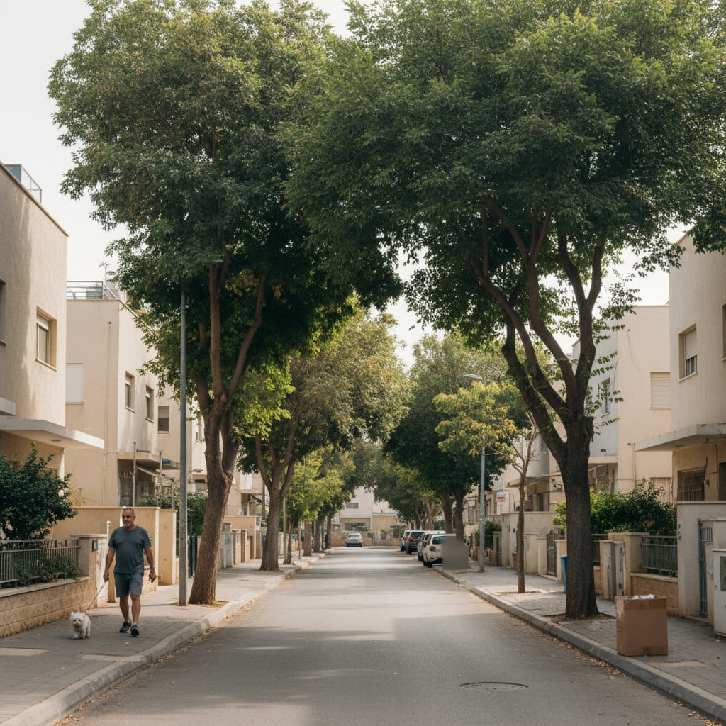 Low-density living in Afula