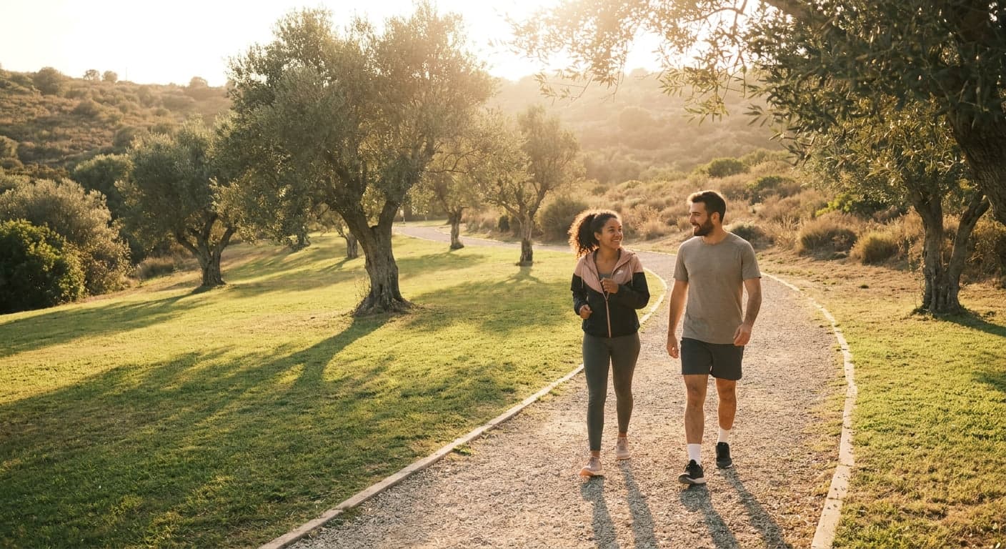 Nature trail in Bareket