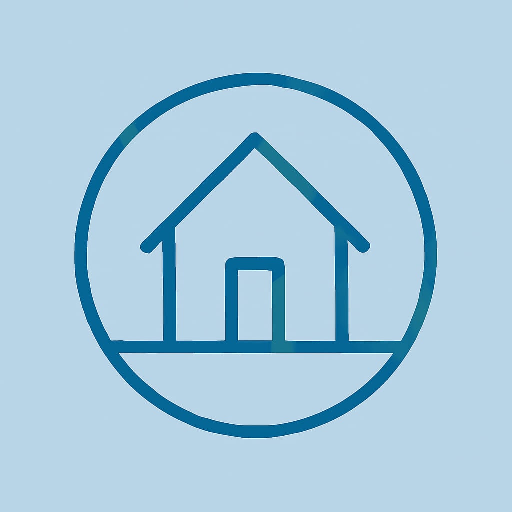 Property types icon representing housing variety