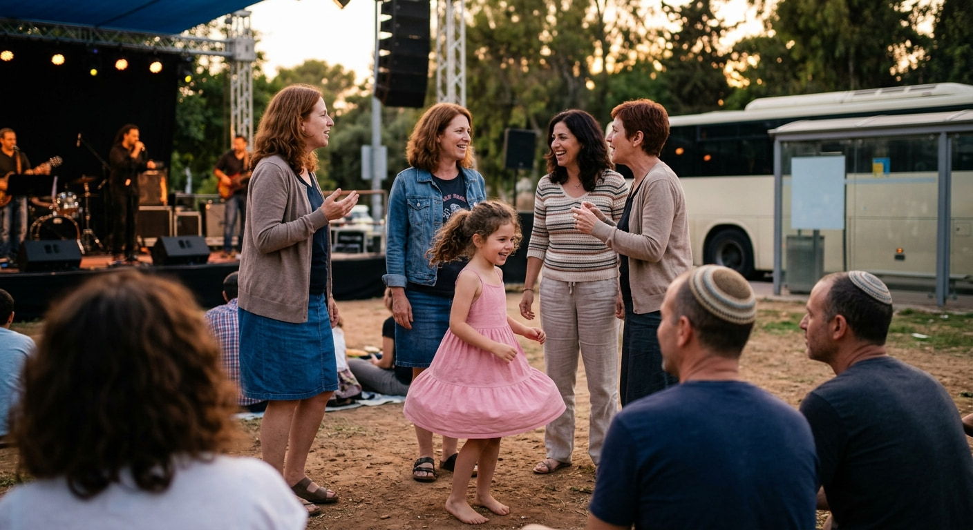 Community event in a local park
