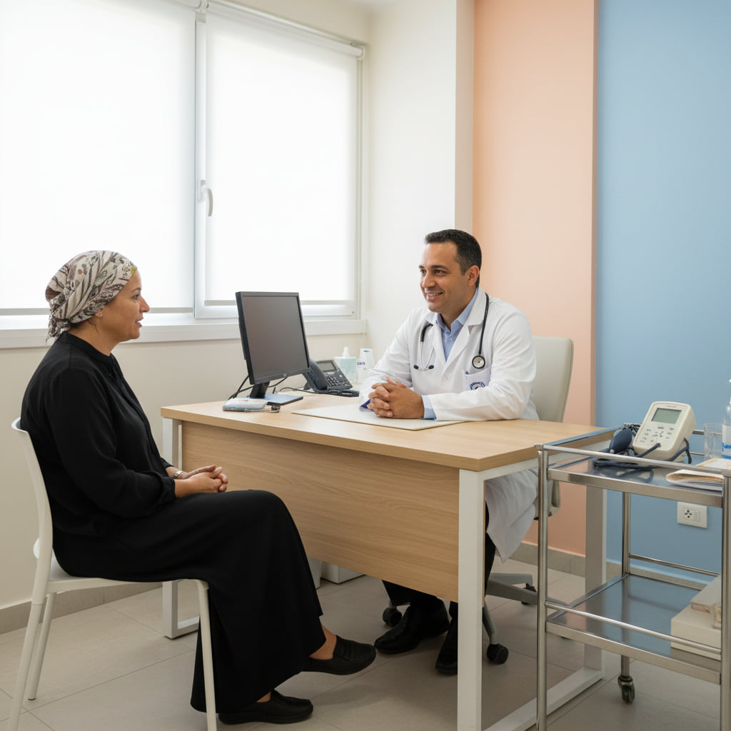 Healthcare scene in Kiryat Motzkin