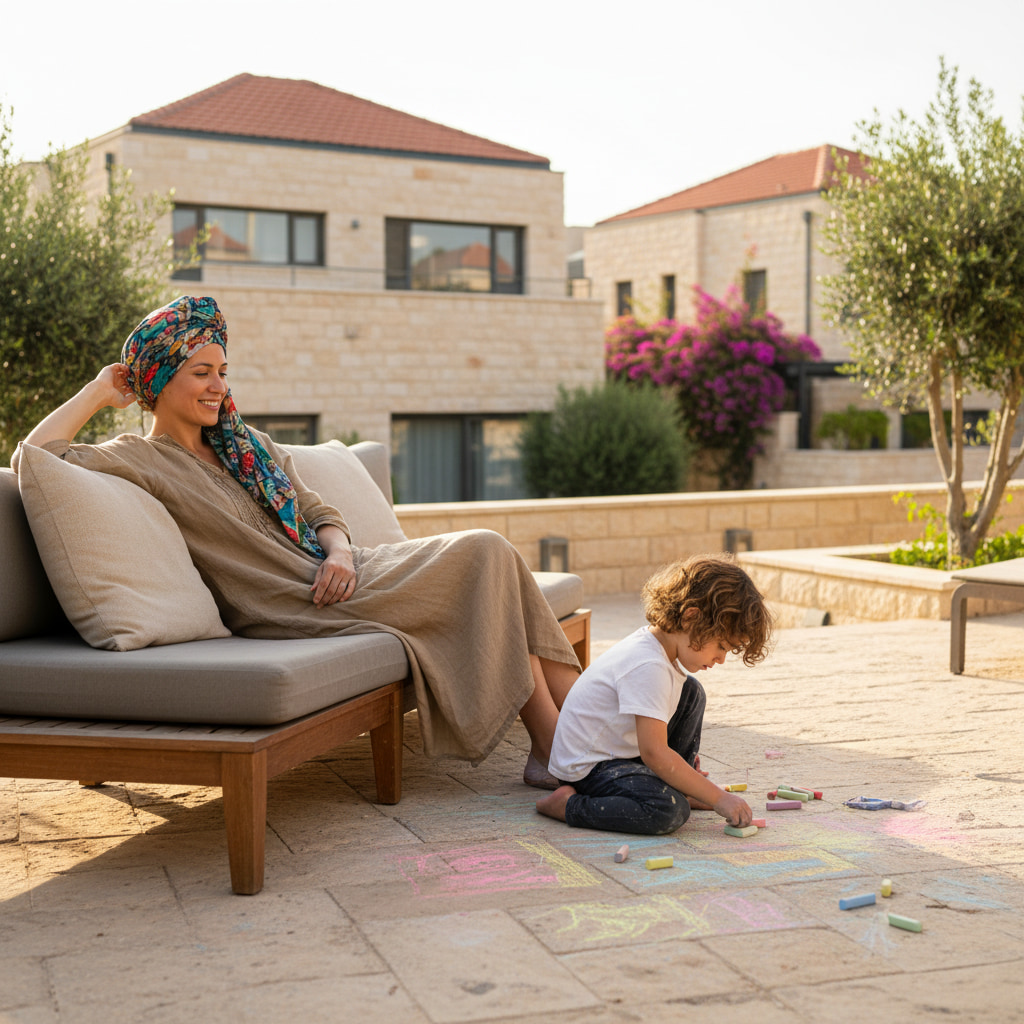 Family-friendly environment in Otniel