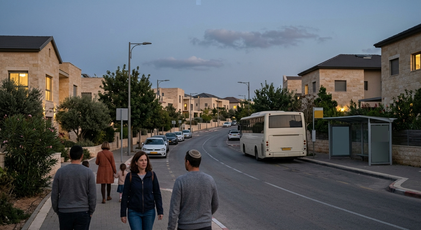 Low-density living in Vered Jericho