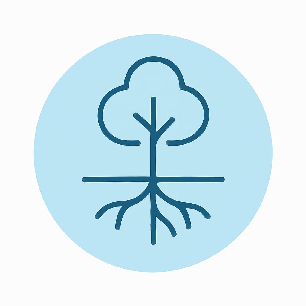 Icon representing nature and space