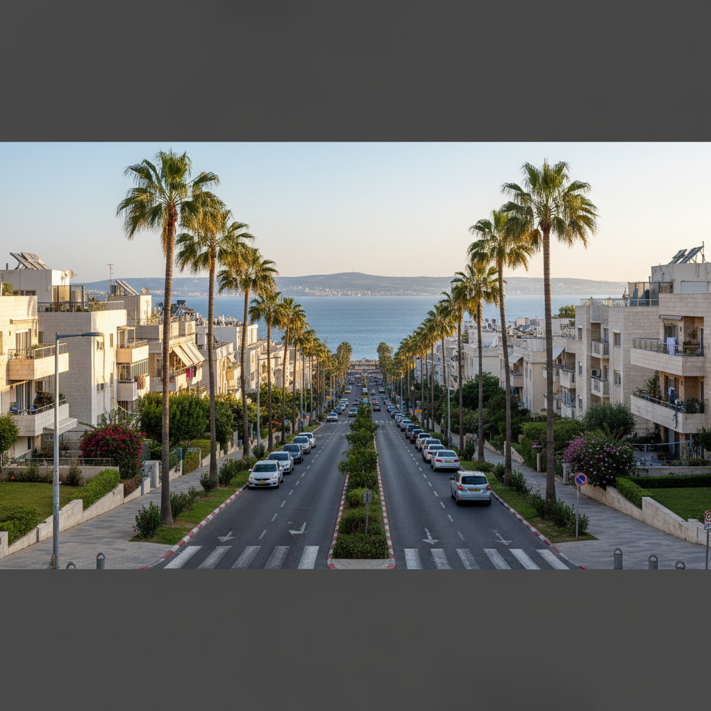 A scenic view of Krayot in Haifa District