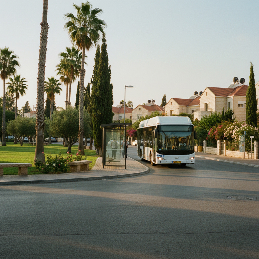 Transportation options in Gan Yavne