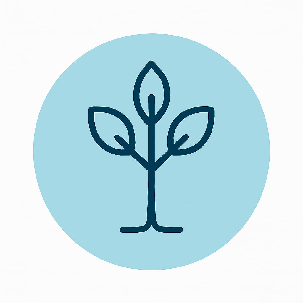 Icon representing nature and green spaces