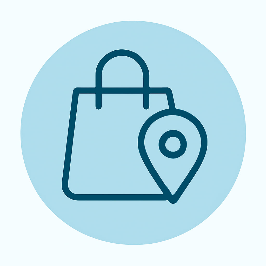 Icon representing local and regional services
