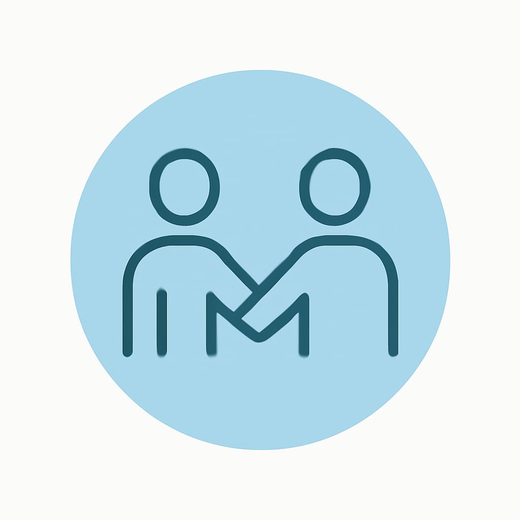 Icon representing community atmosphere