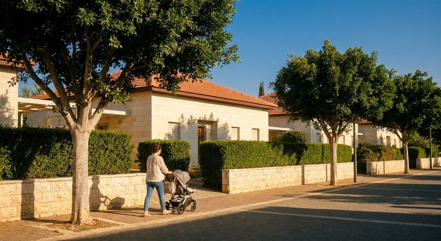 Low-density living in Ein Hod