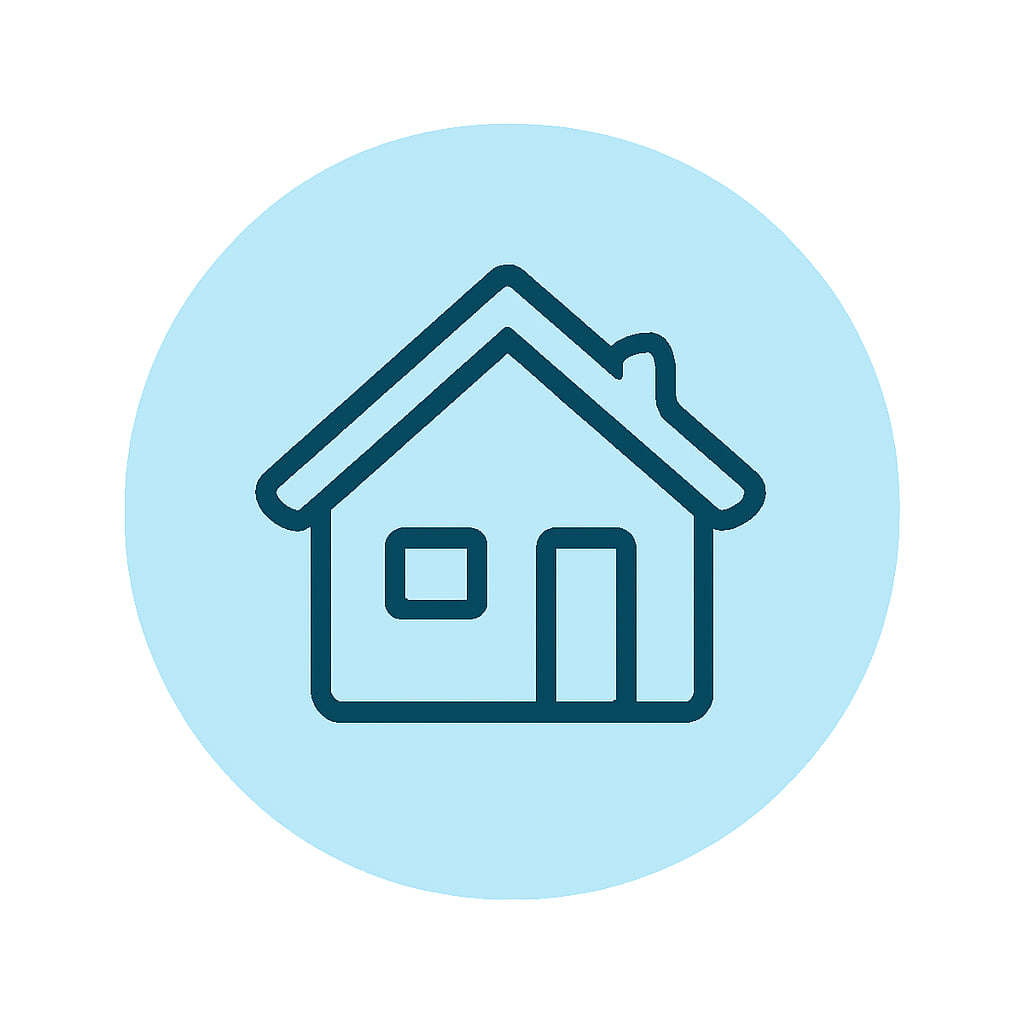 Icon representing diverse property types