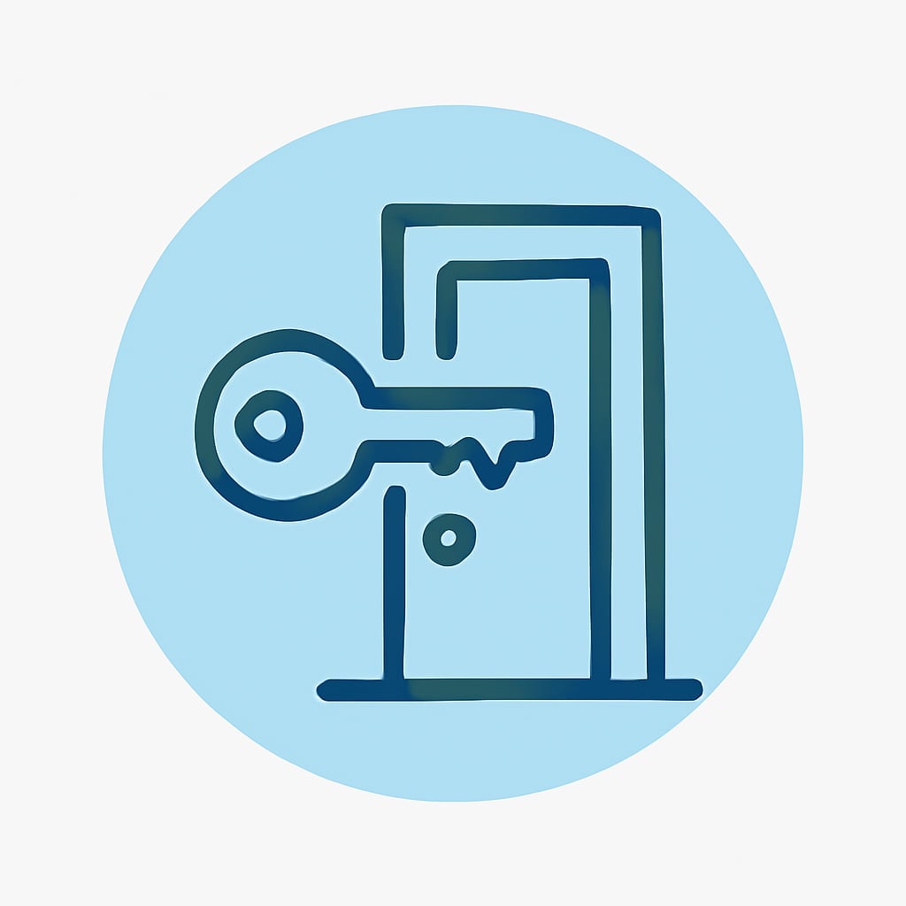 Icon representing easy access