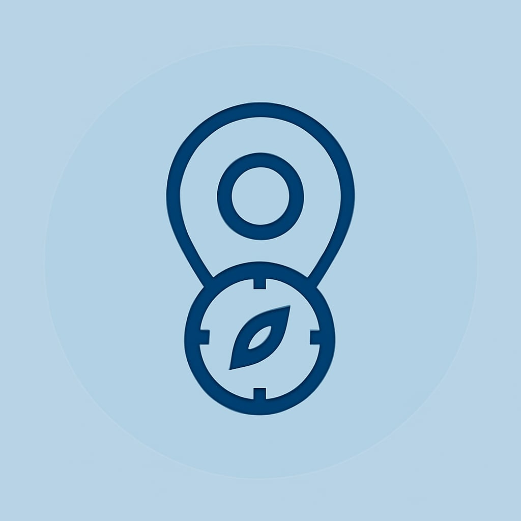 Icon representing practical location