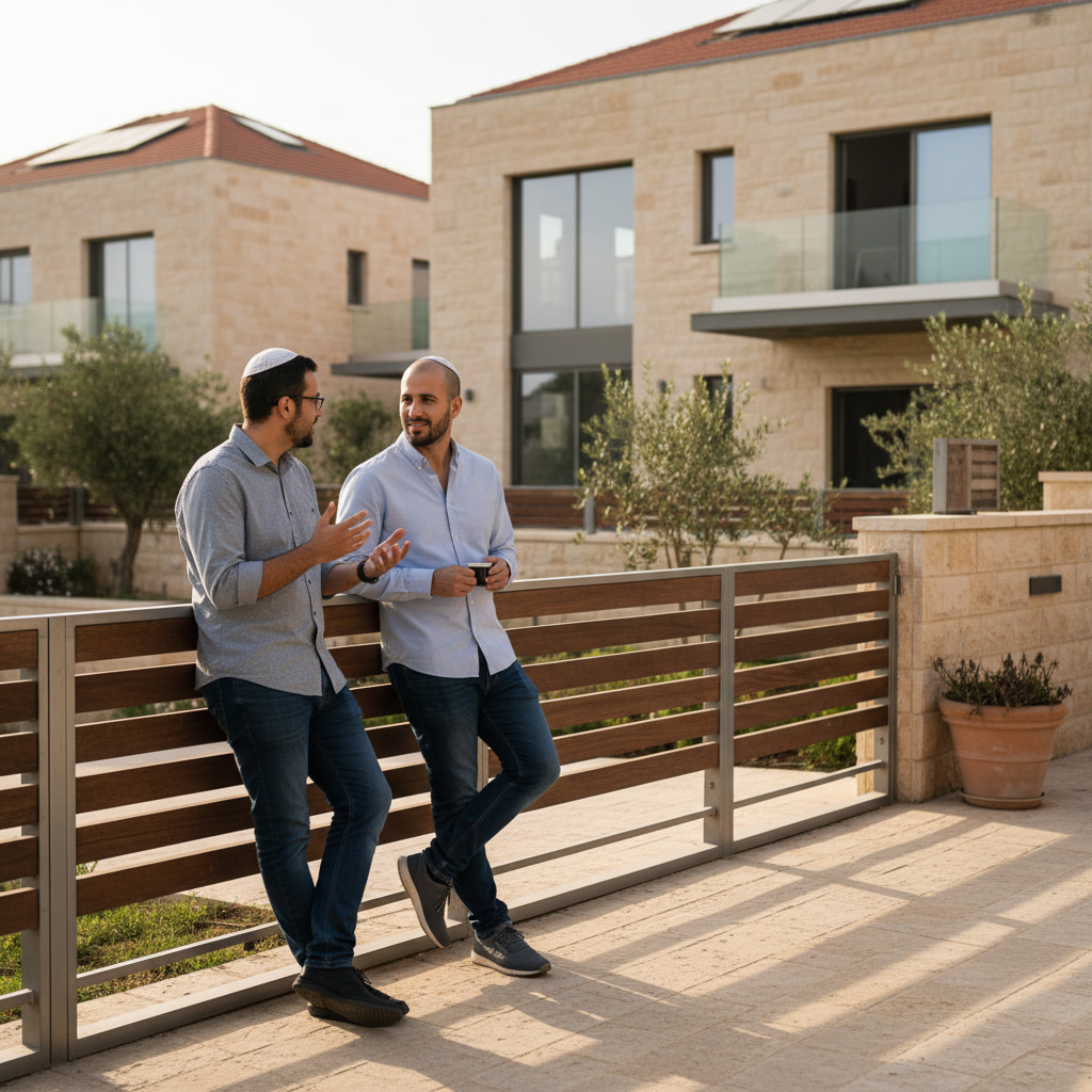 Spacious residential area in Modi'in-Maccabim-Re'ut