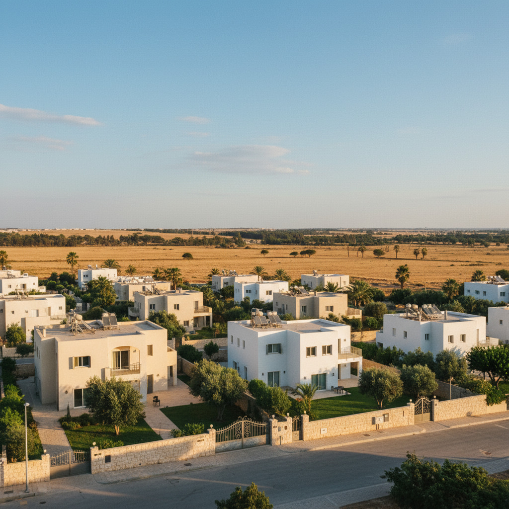 A scenic view of Lehavim in the Southern District