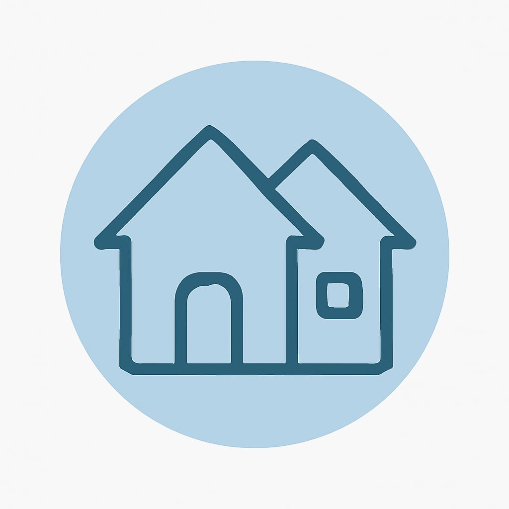Icon representing diverse property types
