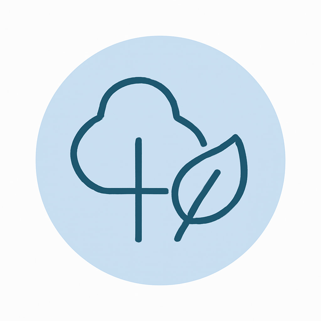 Nature icon representing open spaces