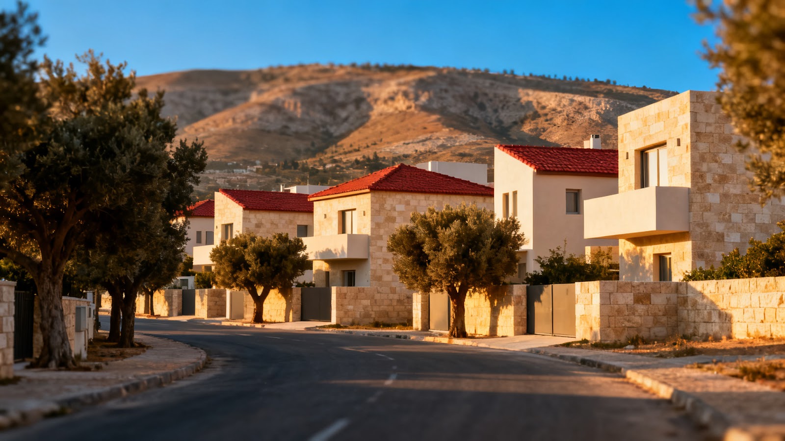 Scenic view of Dotan in Judea & Samaria